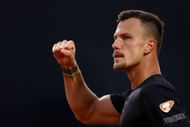 Fucsovics is into the second round for the fourth straight year.